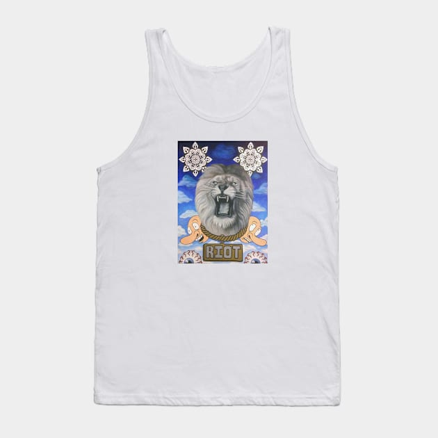 RIOT Tank Top by ryancduboisart